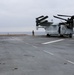 US Marines land Osprey aboard Spanish ship