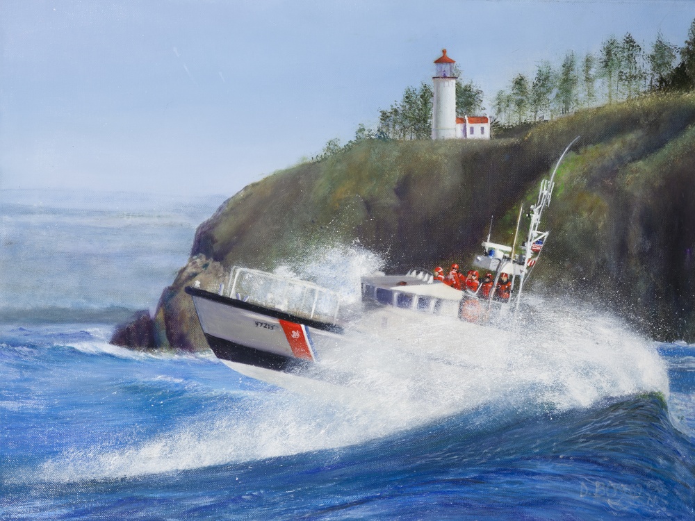 US Coast Guard Art Program 2014 Collection, &quot;Final Exam&quot;