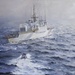 US Coast Guard Art Program 2014 Collection, &quot;Above the Seneca&quot;