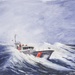 US Coast Guard Art Program 2014 Collection: 'Cape Disappointment'