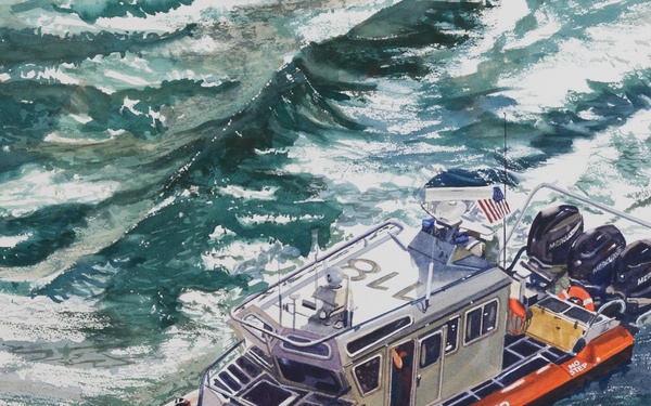 US Coast Guard Art Program 2014 Collection: 'Forever Vigilant'