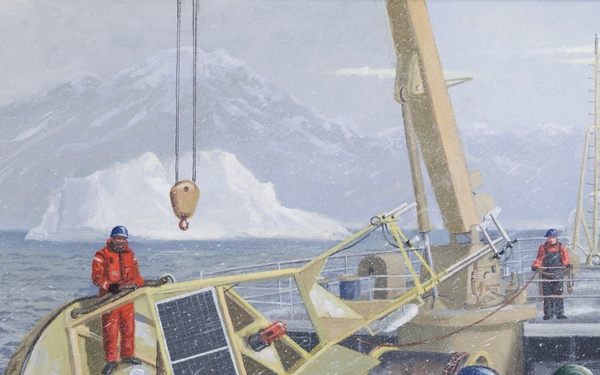 US Coast Guard Art Program 2014 Collection: 'Arctic Strategy'