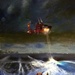 US Coast Guard Art Program 2014 Collection: 'Search Light&quot;