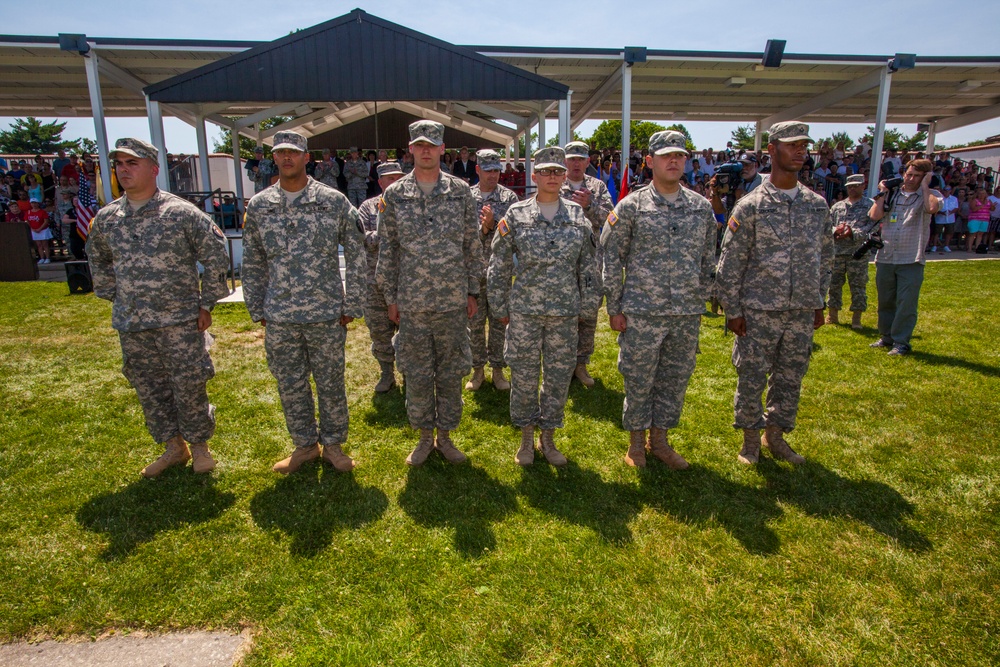 New Jersey National Guard Soldiers bid farewell