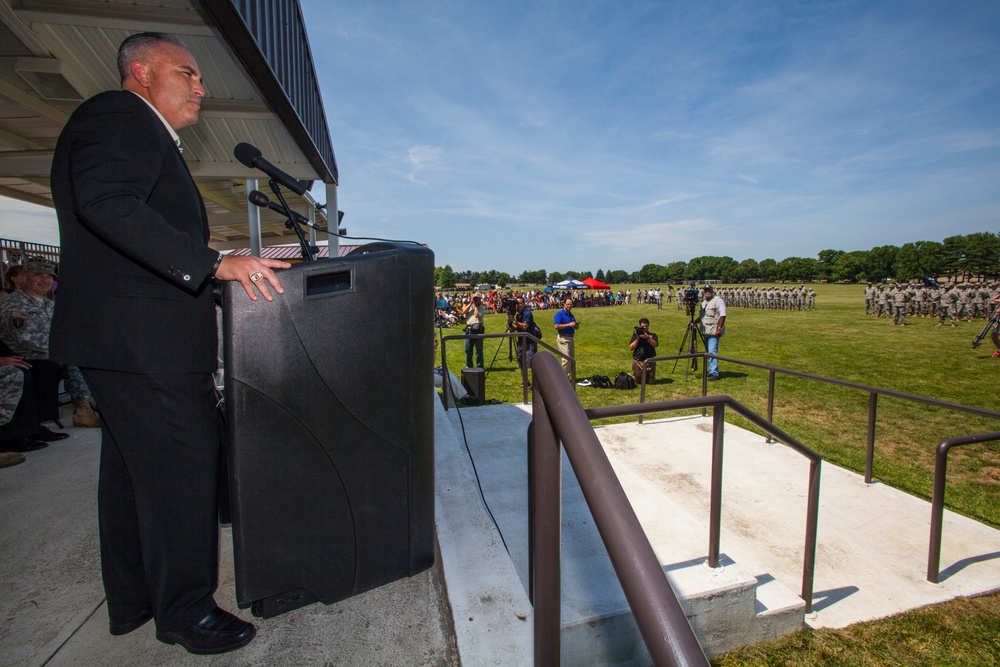 New Jersey National Guard Soldiers bid farewell