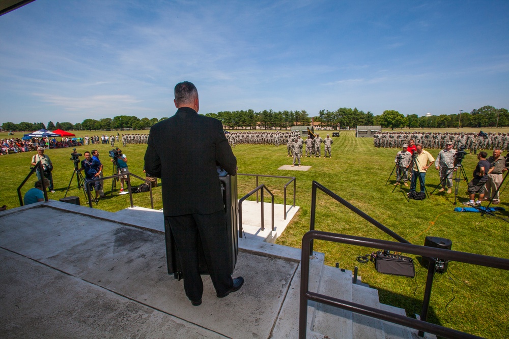 New Jersey National Guard Soldiers bid farewell