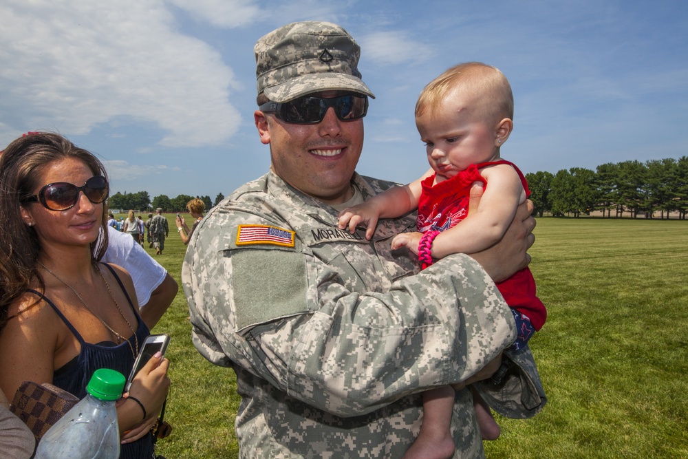 New Jersey National Guard Soldiers bid farewell