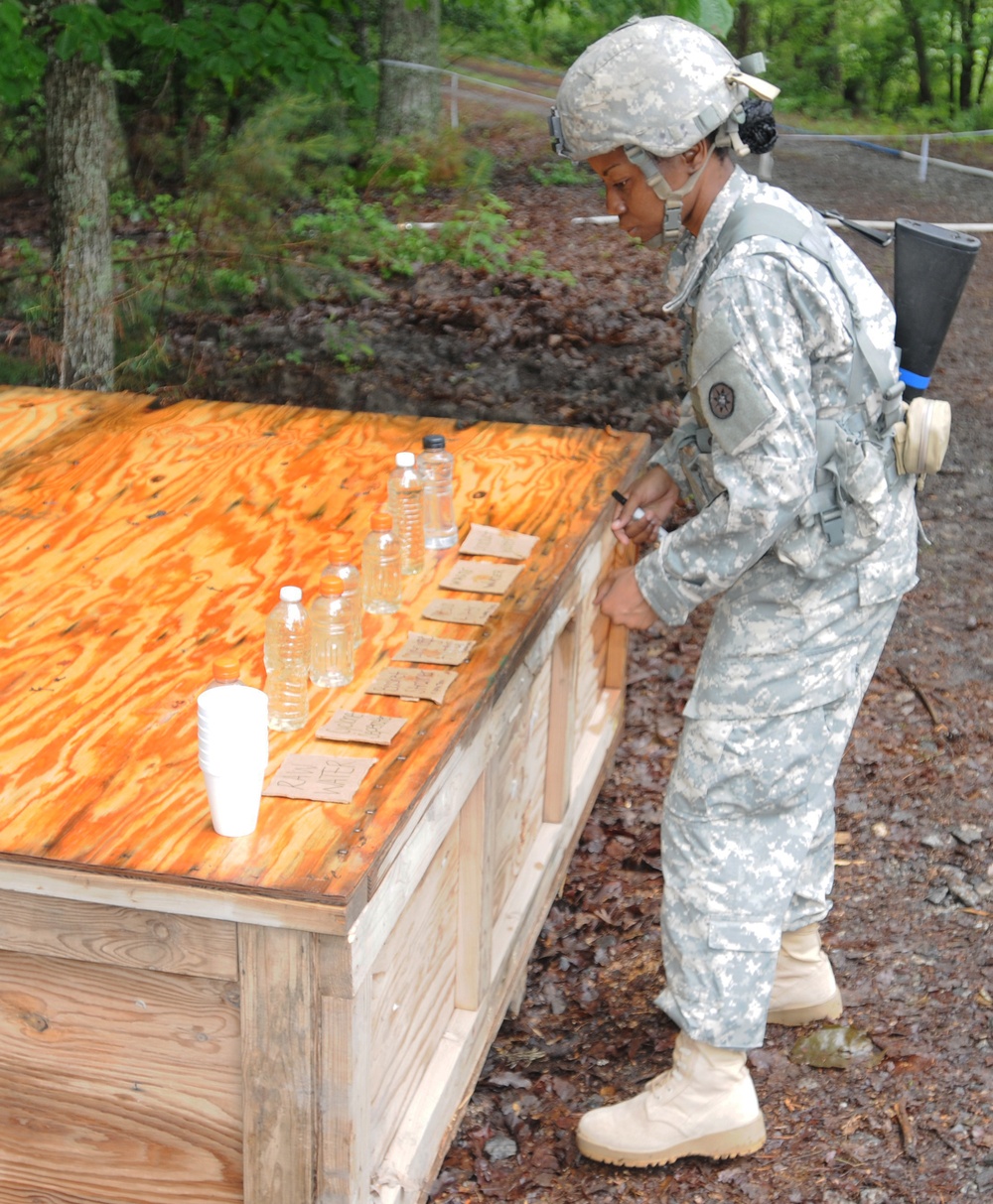 QLLEX 2014 The water purification site of the 326th Quartermaster Company from New Castle, Pa.