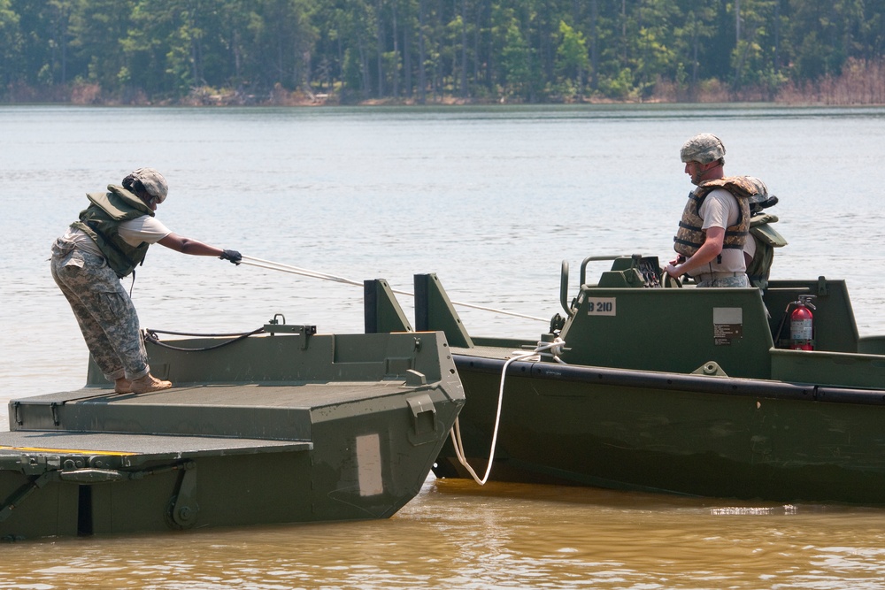 125th MRBC Conducts Bridge Operations During AT