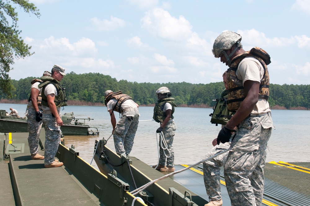 125th MRBC Conducts Bridge Operations During AT