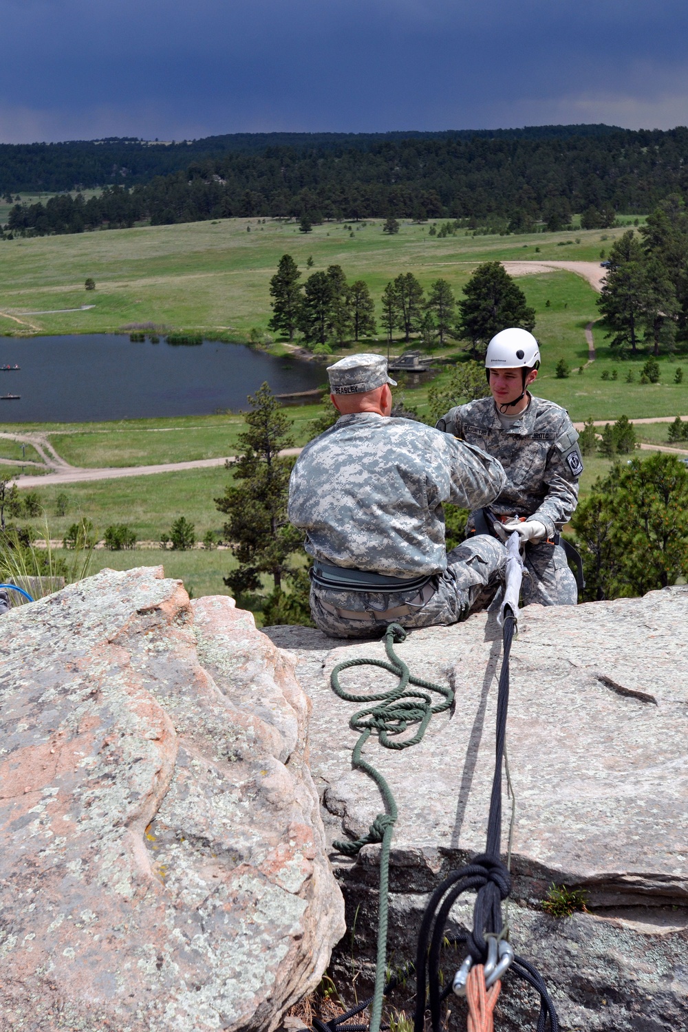 Medics mentor, assist JROTC camp