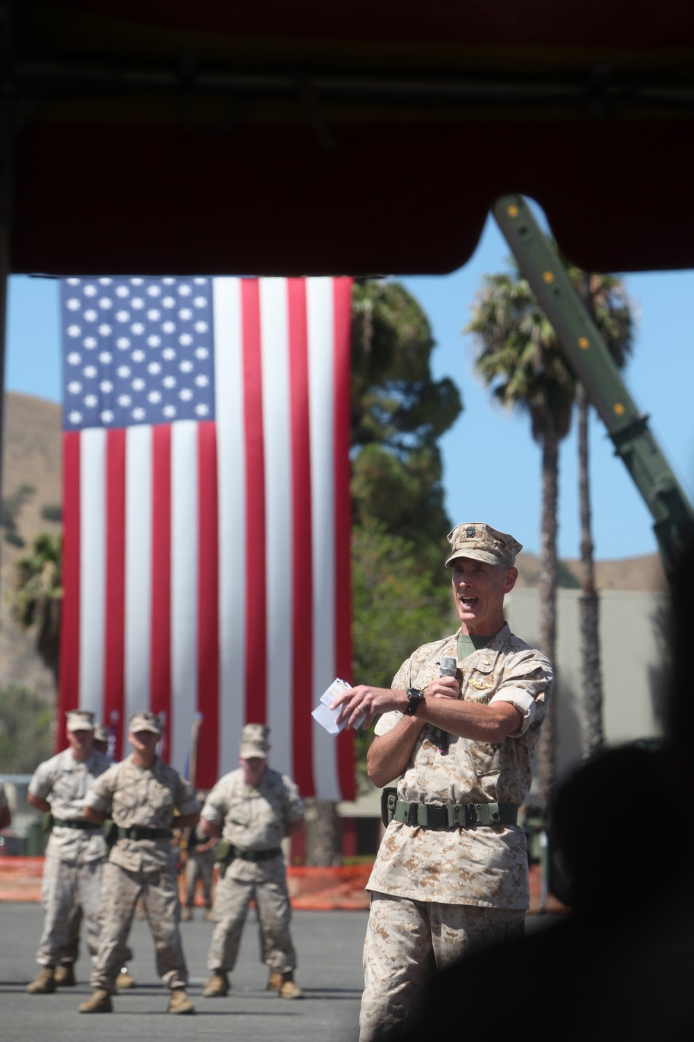 1st Med. Bn. hosts change of command ceremony