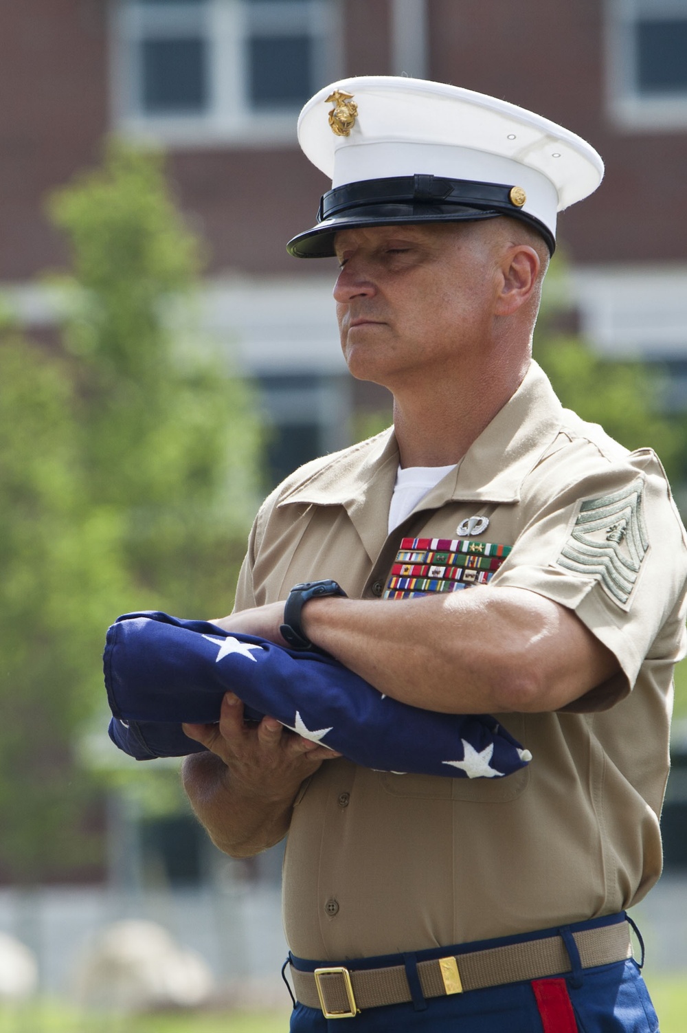 Retirment Ceremony, Master Gunnery Sgt. John Schobel III