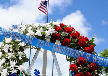 Proudly saluting after 70 years