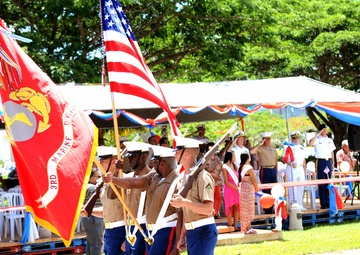 Proudly saluting after 70 years