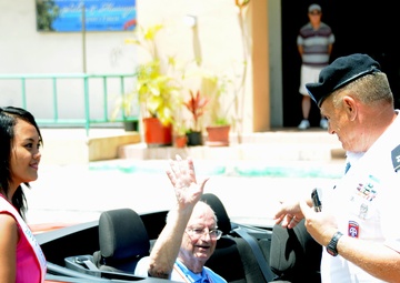 Proudly saluting after 70 years