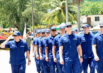 Proudly saluting after 70 years