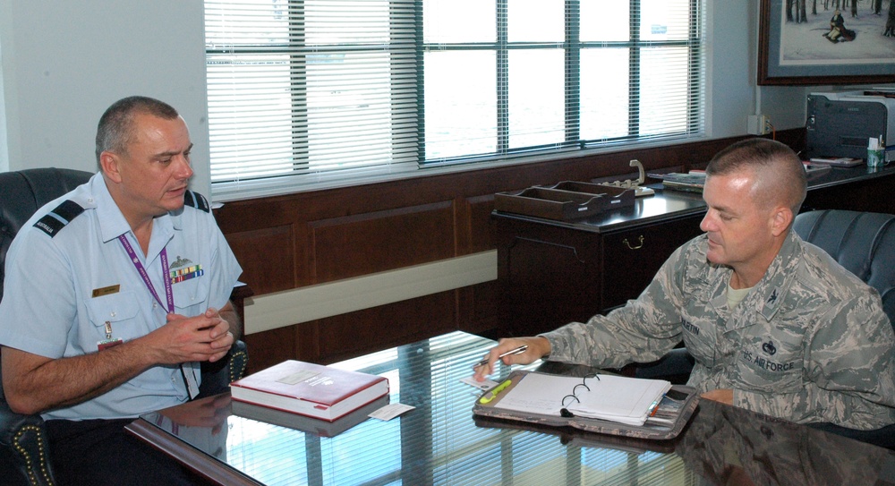 CFE-DMHA welcomes Air Commodore Kendall Quinn