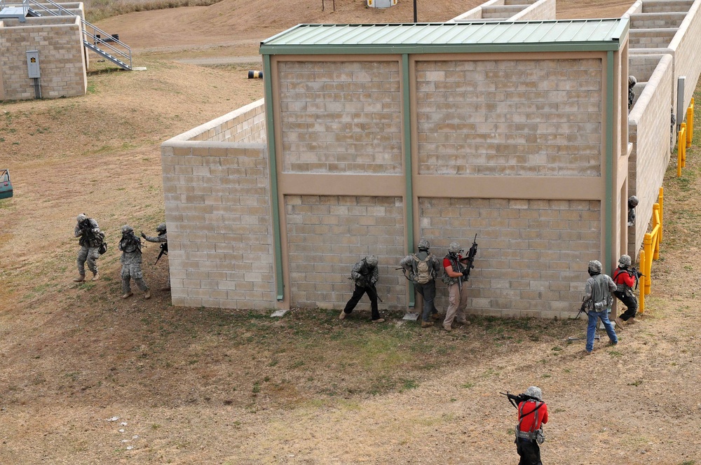 Urban warfare operations training