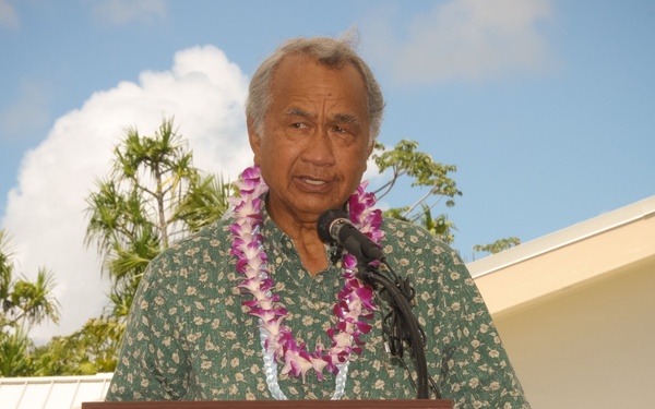 Hawaii National Guard Youth Challenge Academy blessing and ribbon cutting