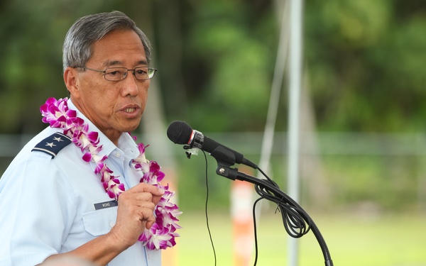 Hawaii National Guard Youth Challenge Academy blessing and ribbon cutting