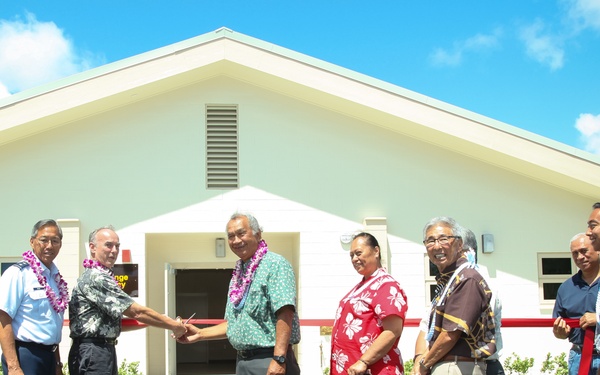 Hawaii National Guard Youth Challenge Academy blessing and ribbon cutting