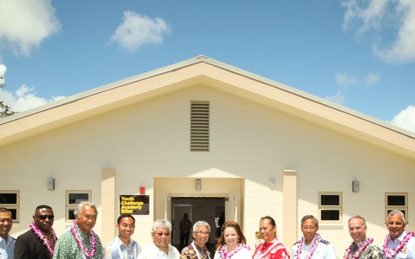Hawaii National Guard Youth Challenge Academy blessing and ribbon cutting