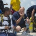 US Navy divers and Belizean Coast Guard divers work together during Southern Partnership Station '14