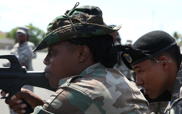 4th Law Enforcement Battalion, Canadian Army kick down barriers, strengthen relationships during Exercise Tradewinds 2014