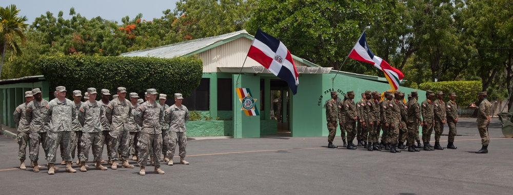 Closing ceremony Dominican Republic