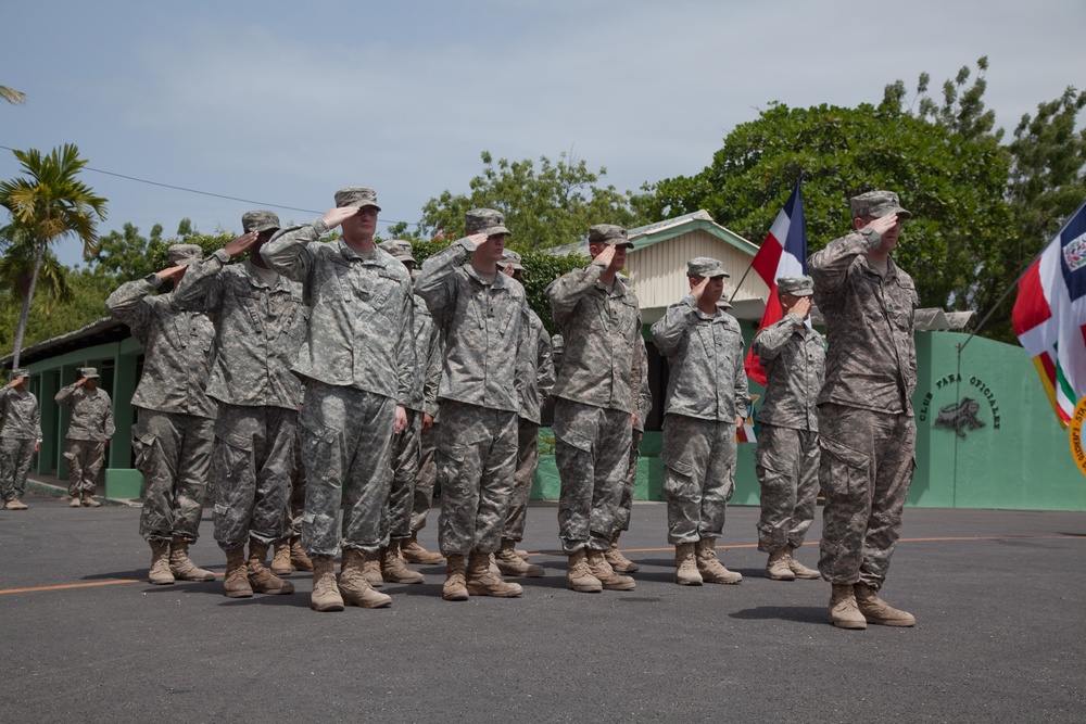 Closing ceremony Dominican Republic