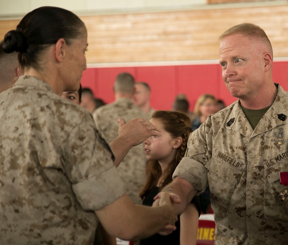 III MEF senior enlisted advisor Morefield retires after 32 years of service