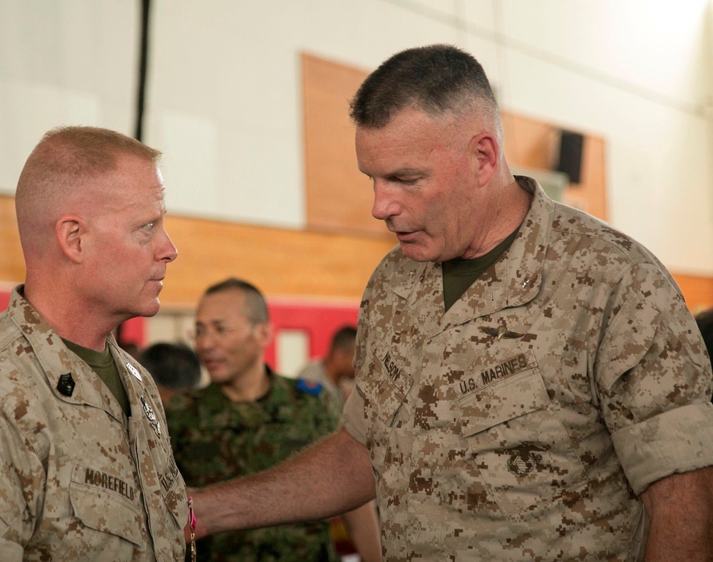 III MEF senior enlisted advisor Morefield retires after 32 years of service