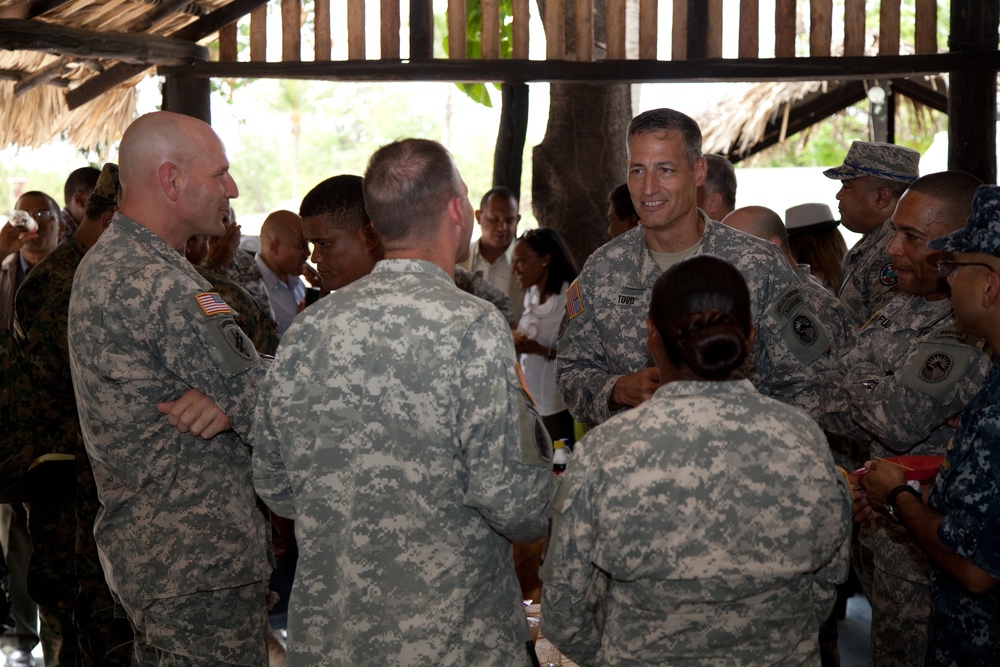 Closing ceremony Dominican Republic