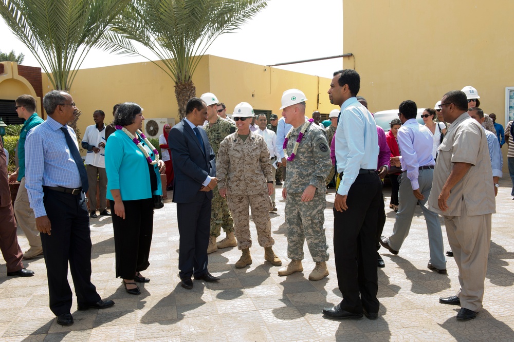 US, Djiboutian officials dedicate Higher Institute for Health Sciences