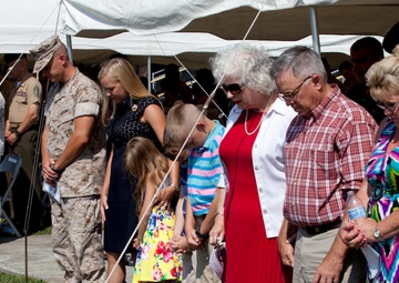 8th Com Battalion Change of Command Ceremony