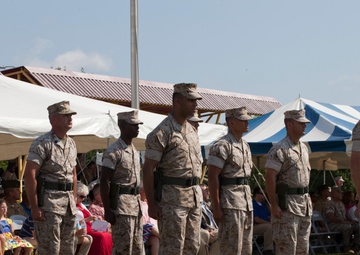 8th Com Battalion Change of Command Ceremony