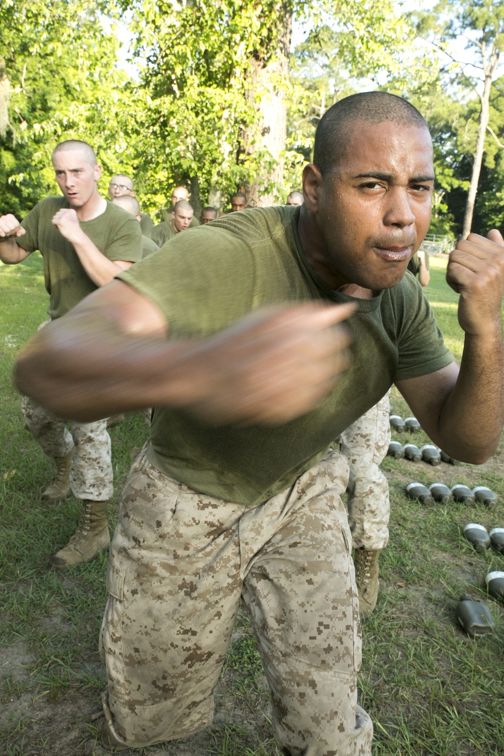 Golf Company recruits overcome fears on Confidence Course