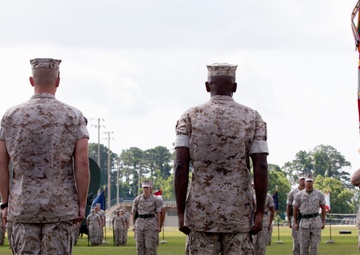 8th Com Battalion Change of Command Ceremony
