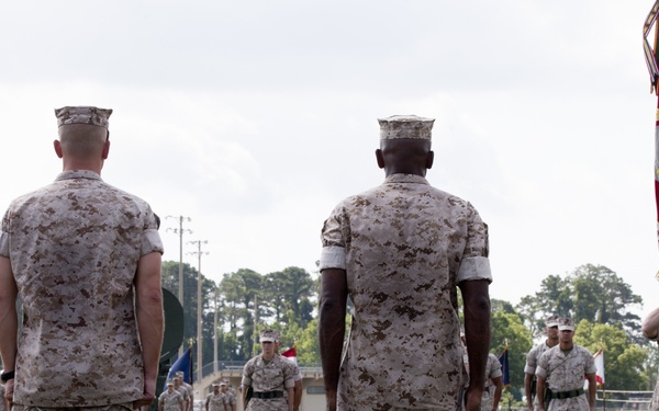 8th Com Battalion Change of Command Ceremony