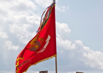 8th Com Battalion Change of Command Ceremony