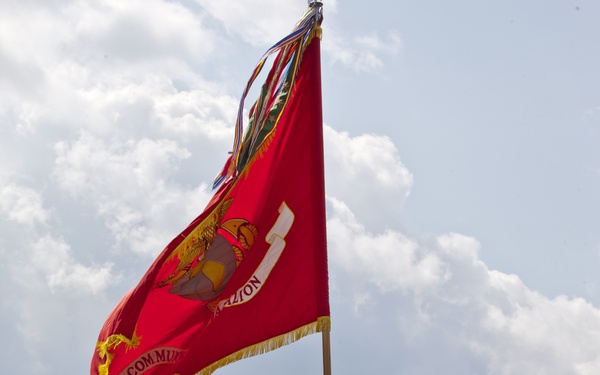 8th Com Battalion Change of Command Ceremony