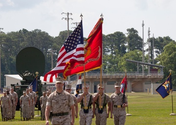 8th Com Battalion Change of Command Ceremony