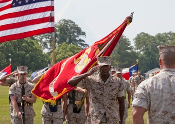 8th Com Battalion Change of Command Ceremony