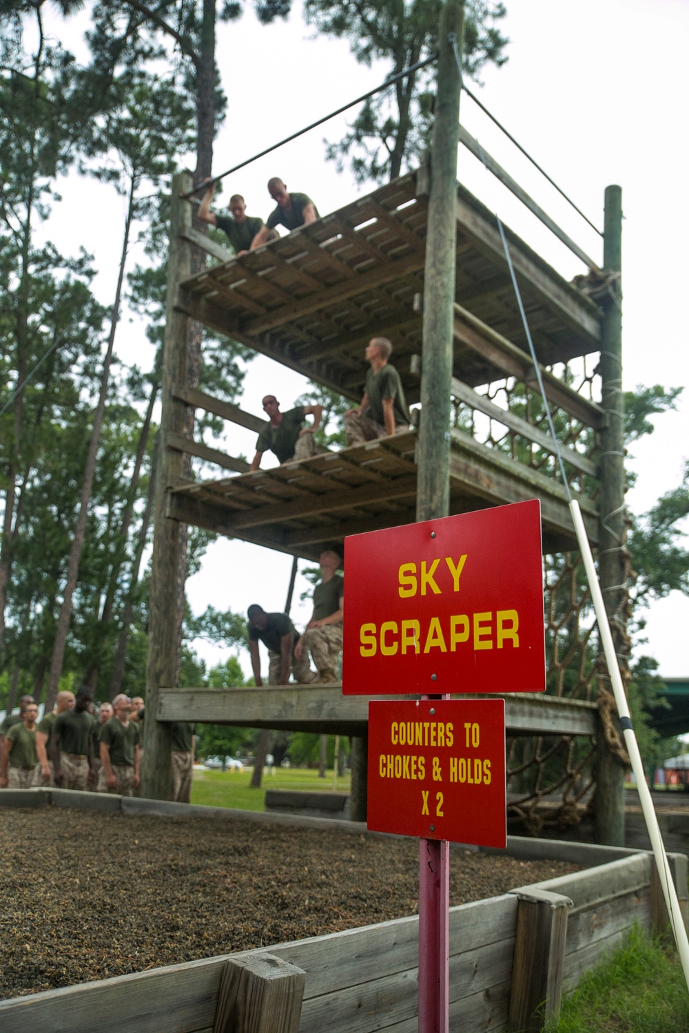 Golf Company recruits overcome fears on Confidence Course