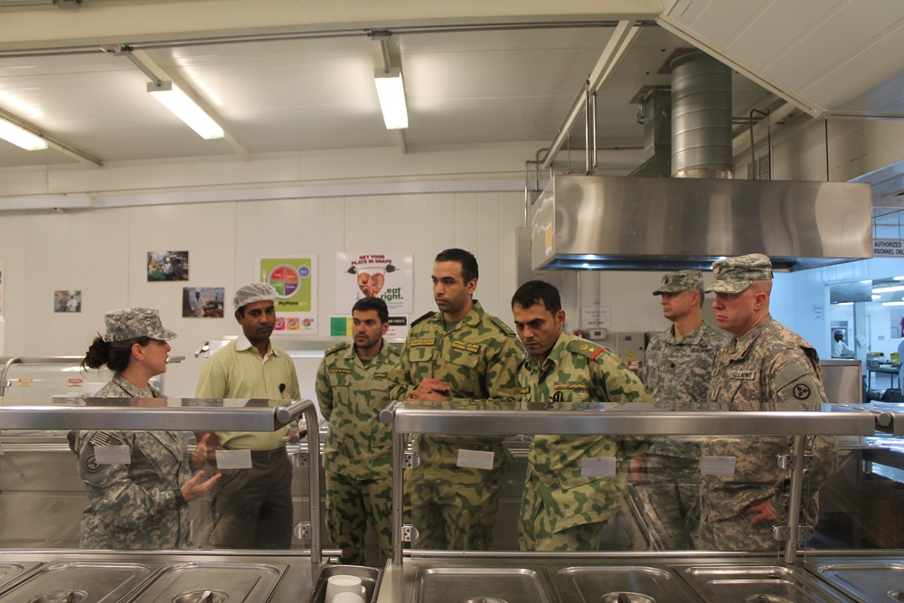 3rd Medical Command shares nutrition and wellness information with Kuwaiti National Guard counterparts