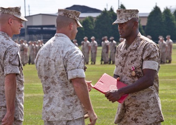 8th Com Battalion Change of Command Ceremony