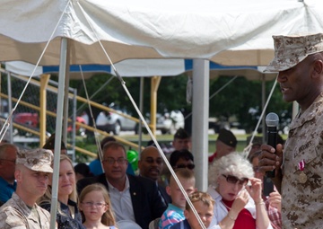 8th Com Battalion Change of Command Ceremony