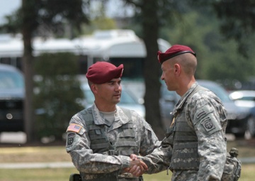 Lt. Col. Lamm takes command of Black Falcon artillery