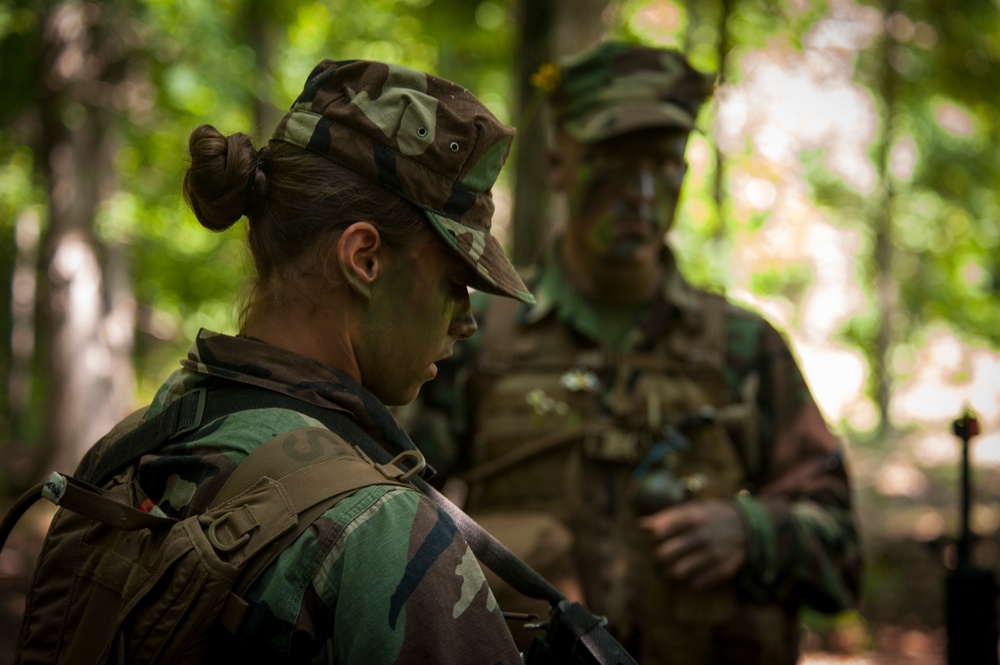 U.S. Naval Academy midshipmen take on Quantico